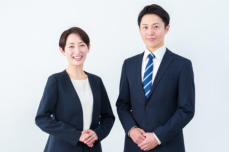 面接における服装イメージ画像